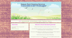 Desktop Screenshot of heavensentcleaningservices.com