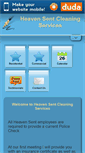 Mobile Screenshot of heavensentcleaningservices.com